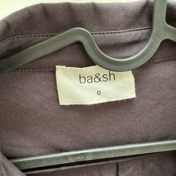 ba&sh NWOT sam belted cotton-blend dress - Picture 3 of 3